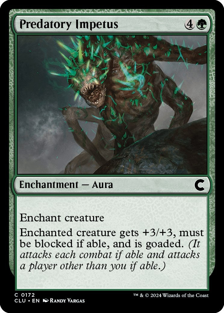 Predatory Impetus (172) [CLU] - MTG Single