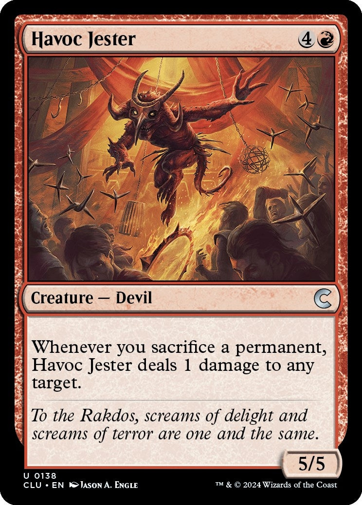 Havoc Jester (138) [CLU] - MTG Single