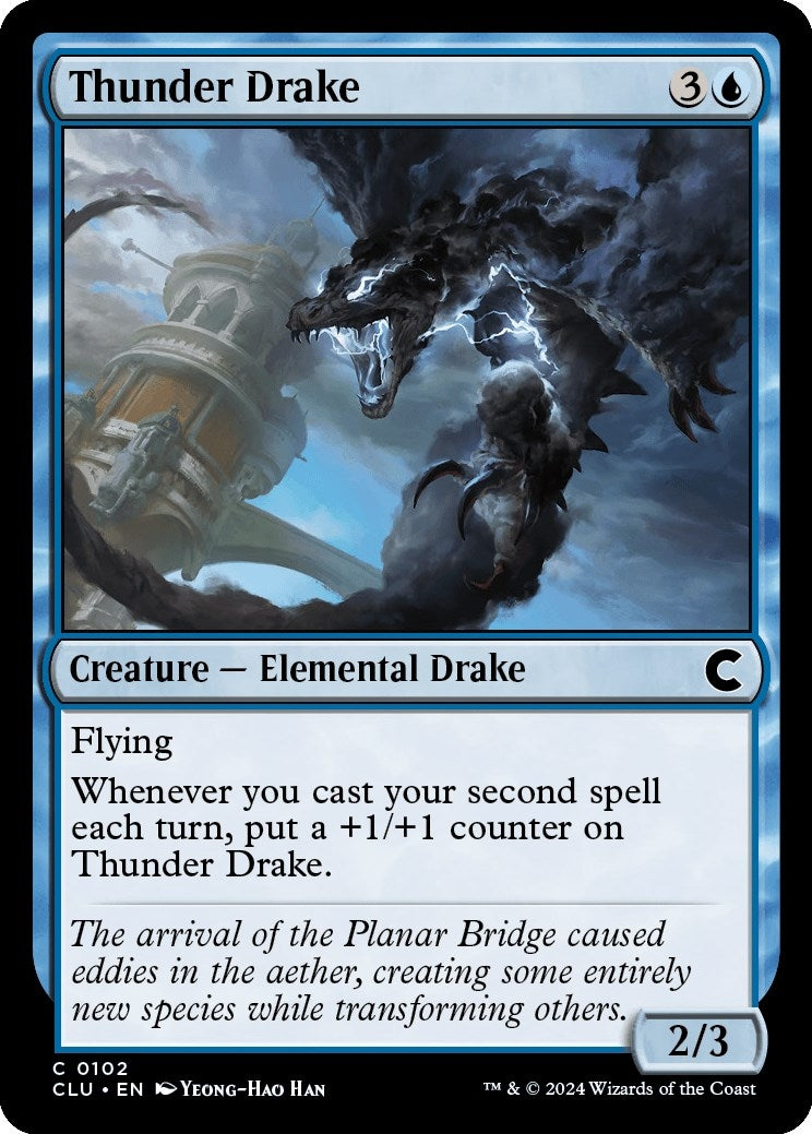 Thunder Drake (102) [CLU] - MTG Single