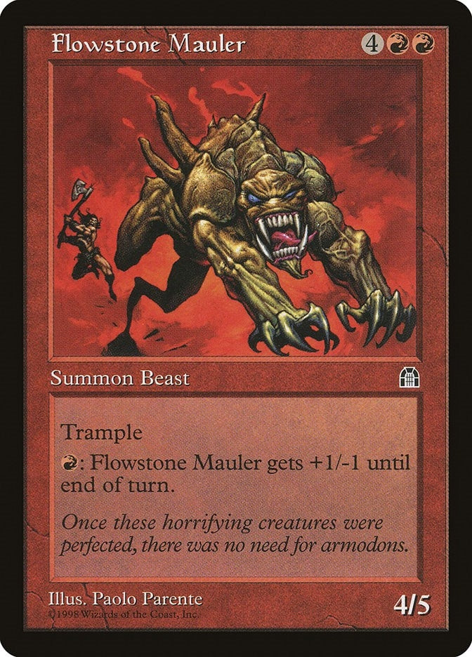 Flowstone Mauler [STH] - MTG Single