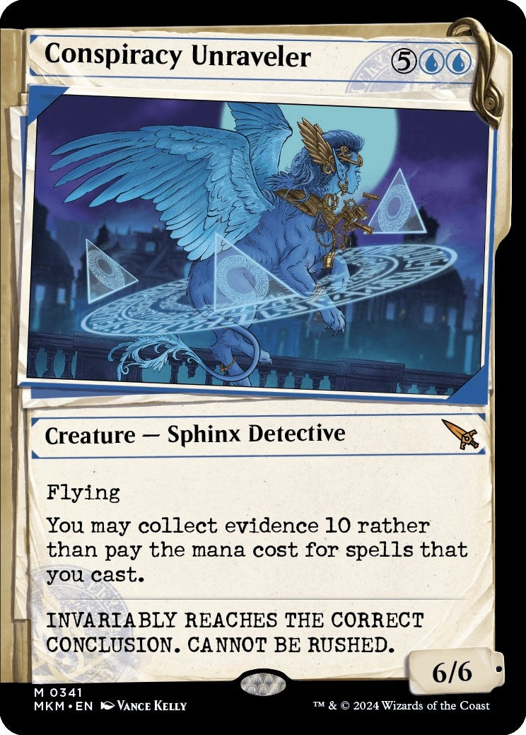 Conspiracy Unraveler (Showcase) (341) [MKM] - MTG Single