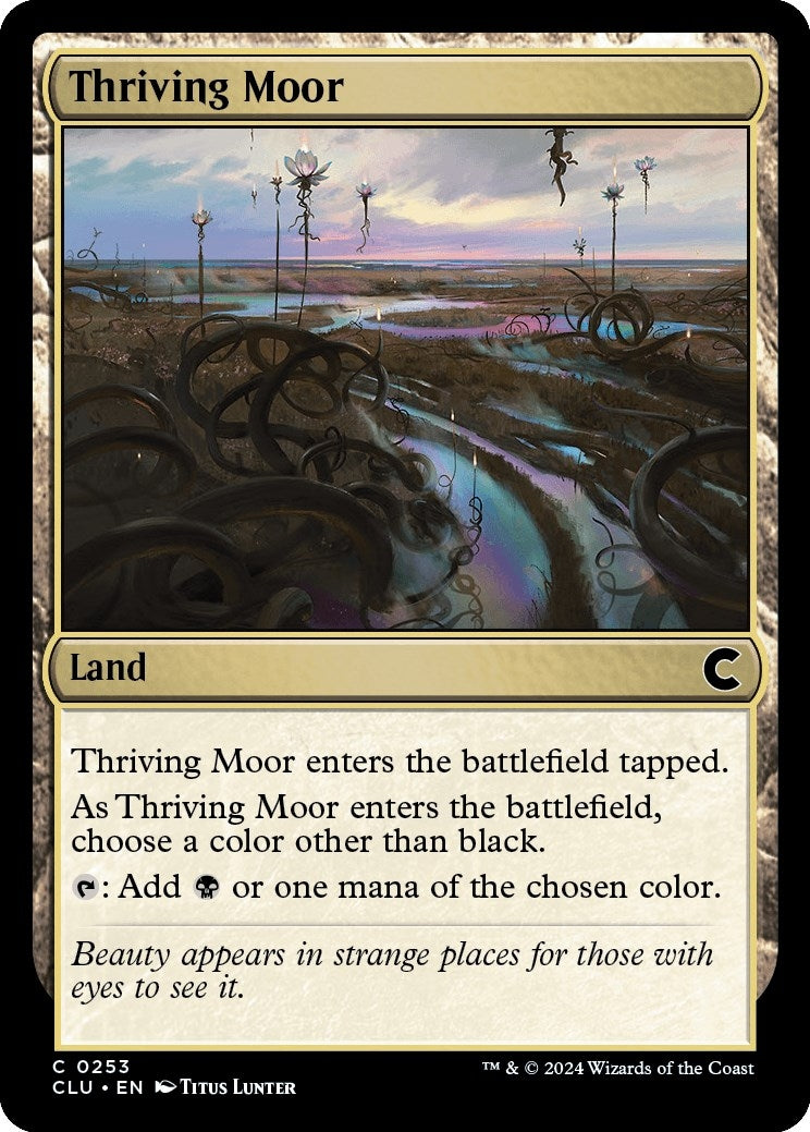 Thriving Moor (253) [CLU] - MTG Single