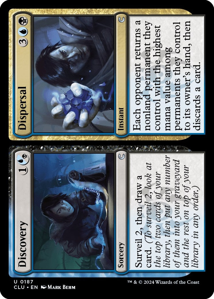 Discovery // Dispersal (187) [CLU] - MTG Single