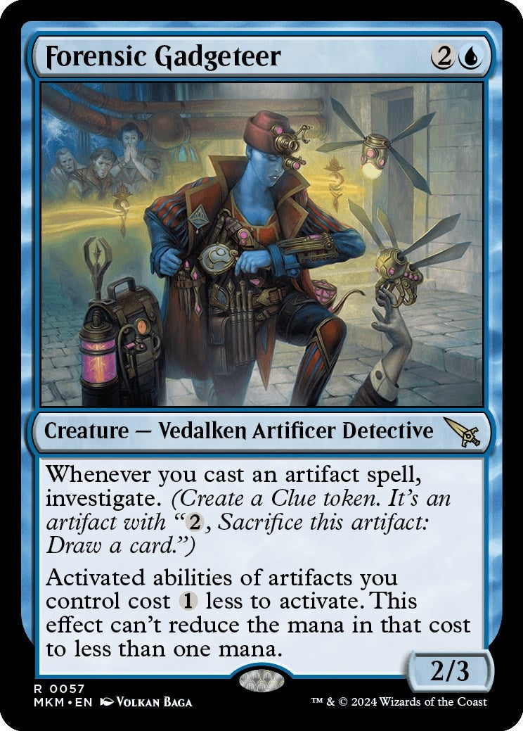 Forensic Gadgeteer (57) [MKM] - MTG Single