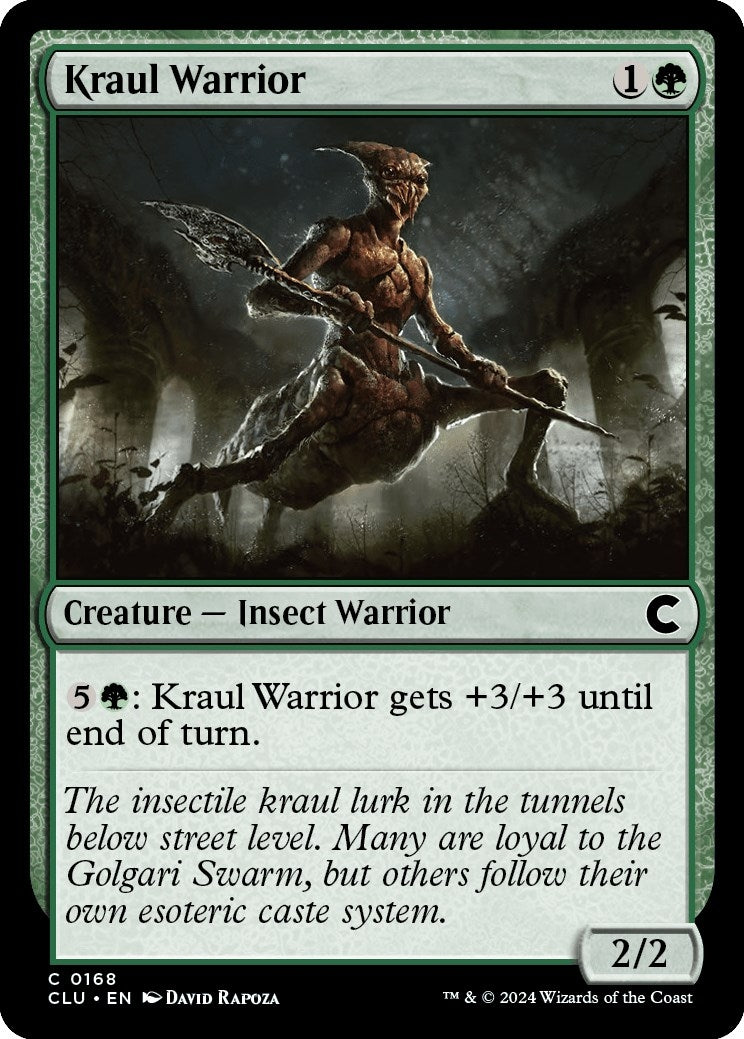 Kraul Warrior (168) [CLU] - MTG Single