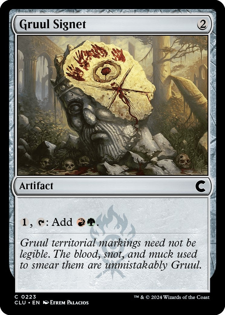 Gruul Signet (223) [CLU] - MTG Single