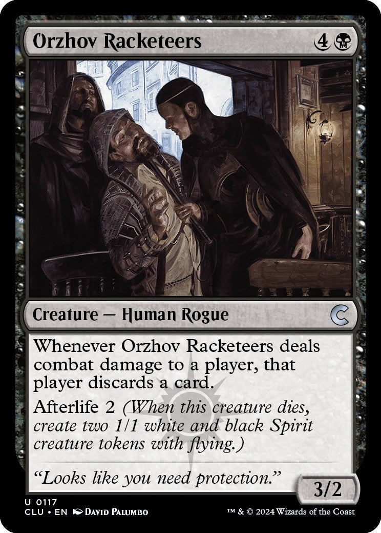 Orzhov Racketeers (117) [CLU] - MTG Single
