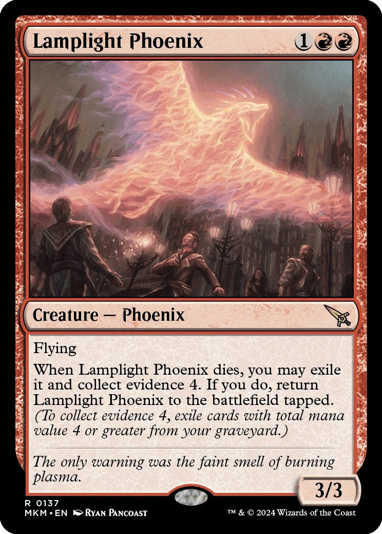 Lamplight Phoenix (137) [MKM] - MTG Single