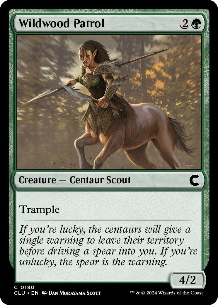 Wildwood Patrol (180) [CLU] - MTG Single