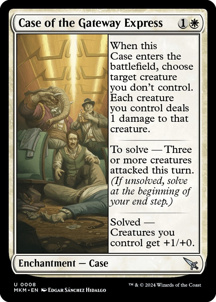 Case of the Gateway Express (8) [MKM] - MTG Single