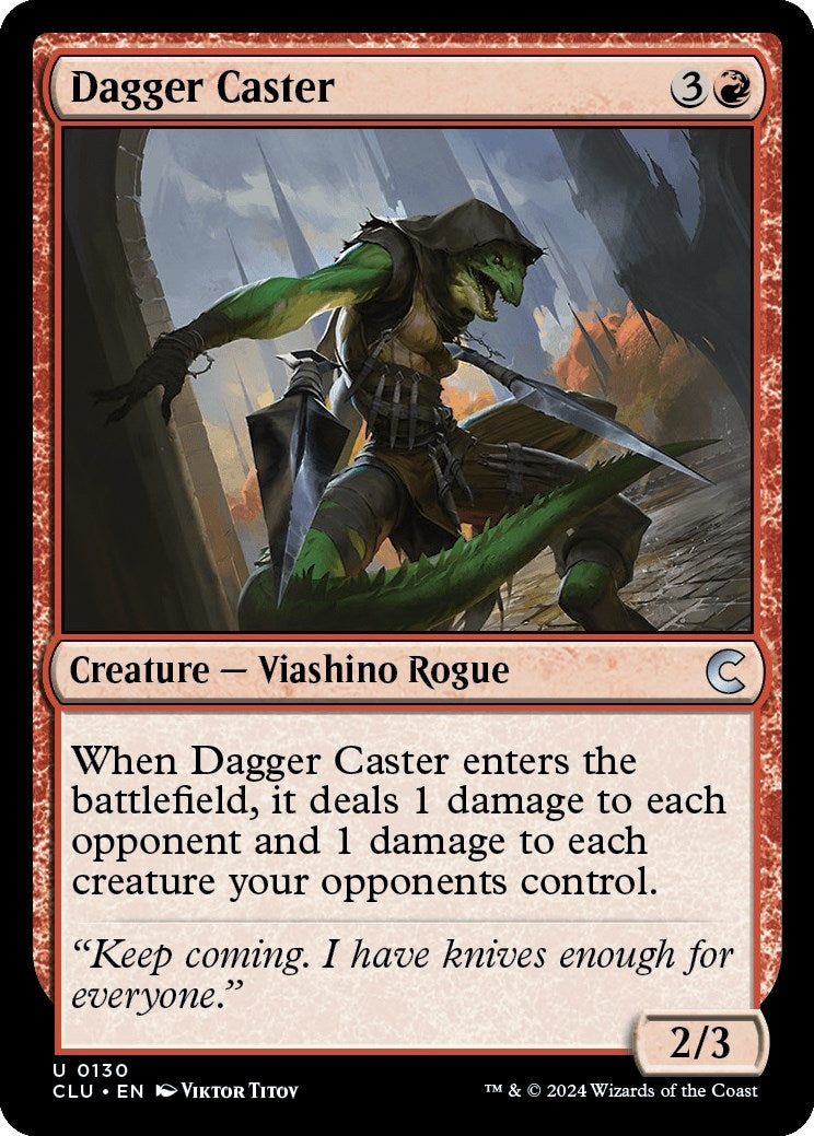 Dagger Caster (130) [CLU] - MTG Single