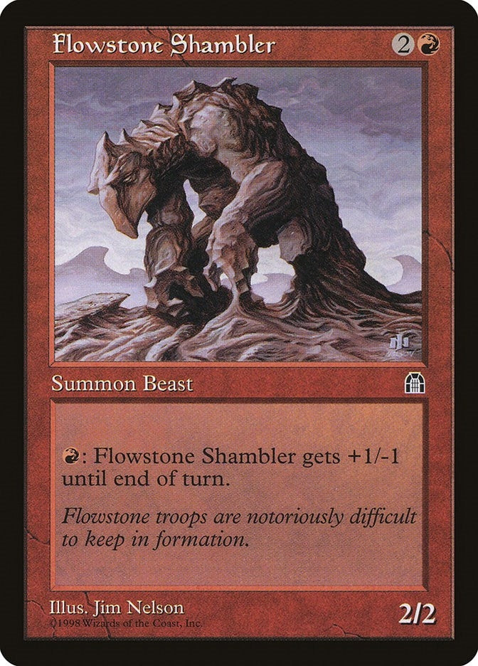 Flowstone Shambler [STH] - MTG Single