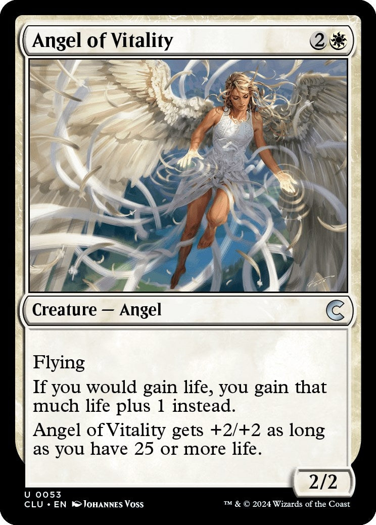 Angel of Vitality (53) [CLU] - MTG Single