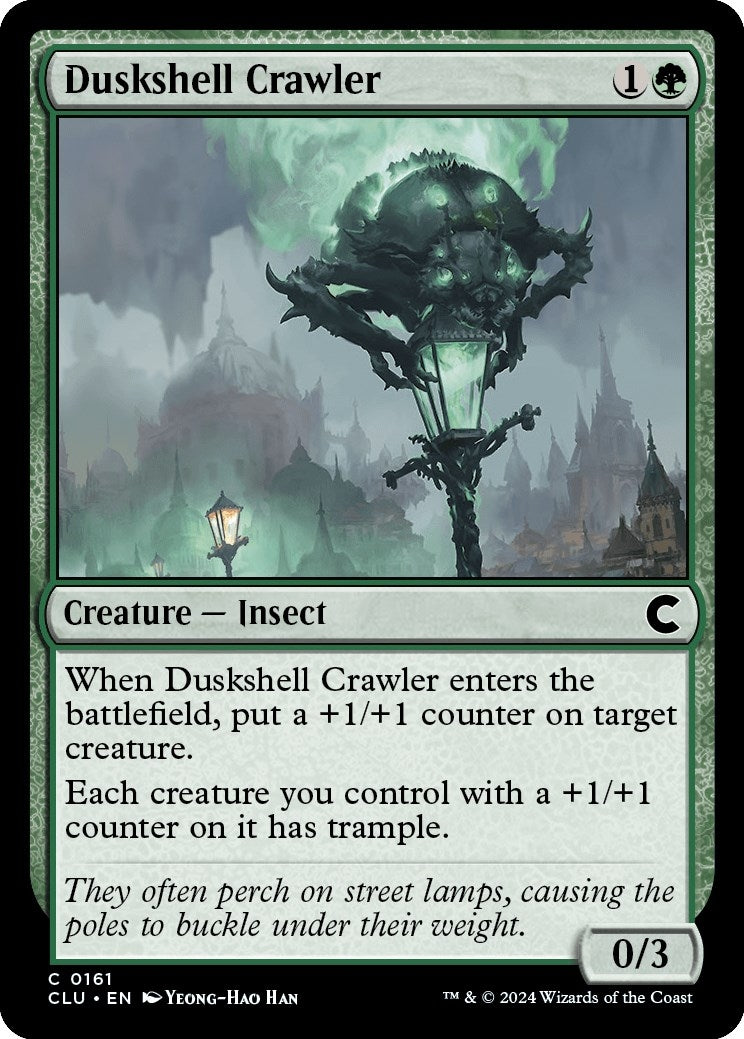 Duskshell Crawler (161) [CLU] - MTG Single