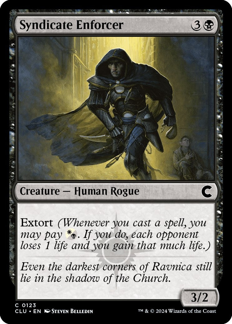 Syndicate Enforcer (123) [CLU] - MTG Single