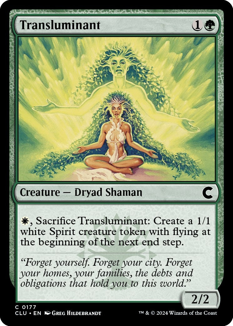 Transluminant (177) [CLU] - MTG Single