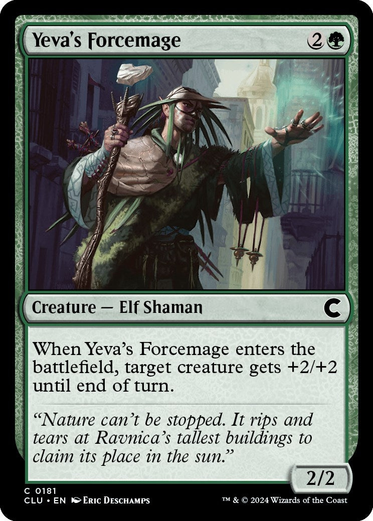 Yeva’s Forcemage (181) [CLU] - MTG Single