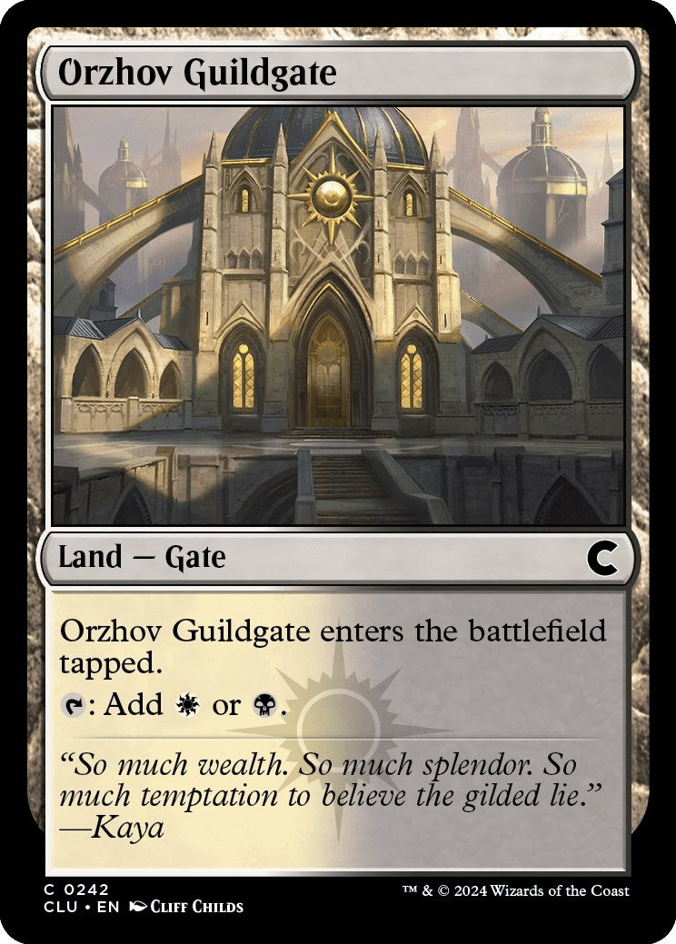 Orzhov Guildgate (242) [CLU] - MTG Single