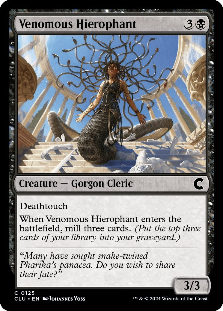 Venomous Hierophant (125) [CLU] - MTG Single