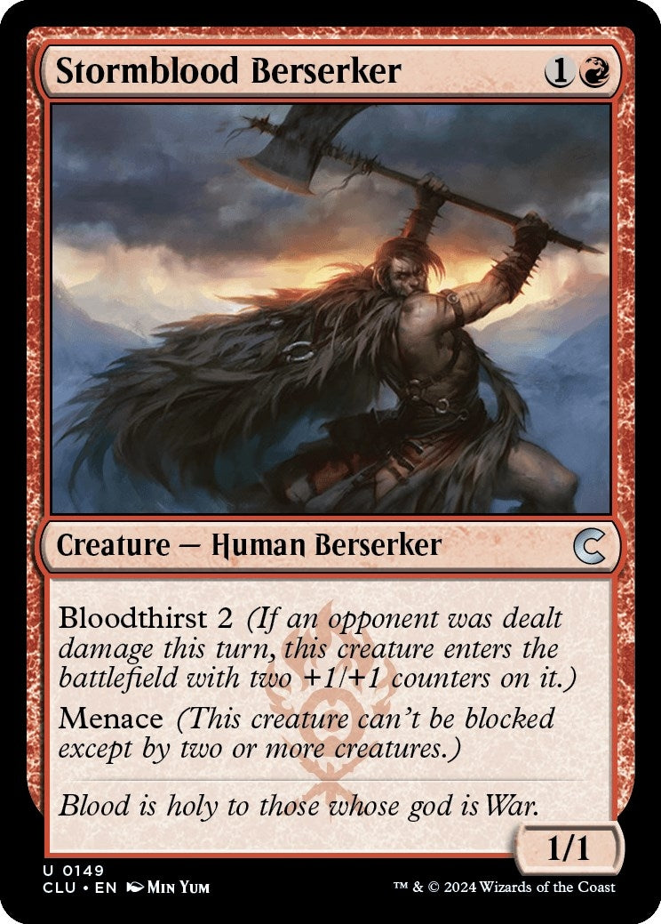 Stormblood Berserker (149) [CLU] - MTG Single