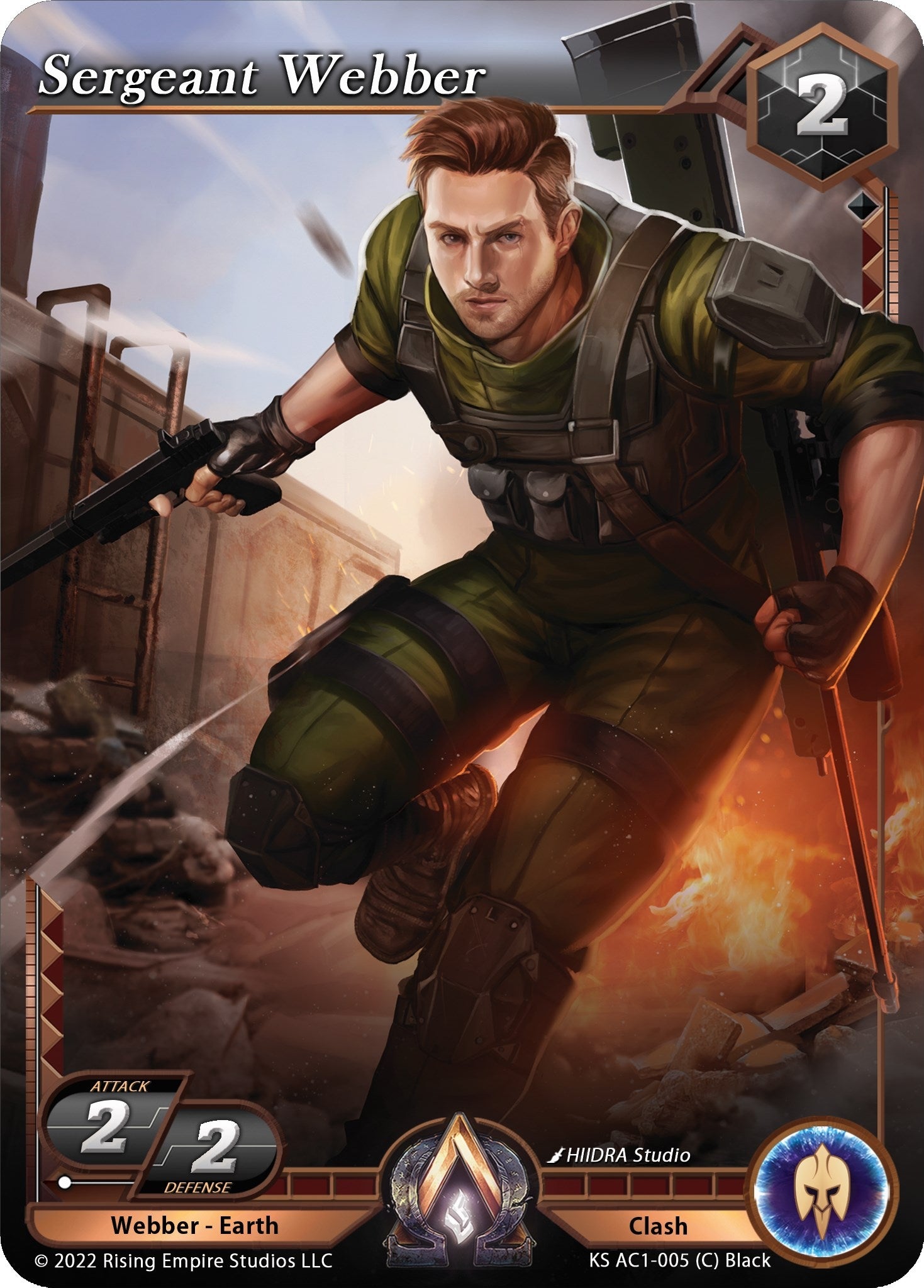 Sergeant Webber (1005) [KS AC1] - Alpha Clash Single