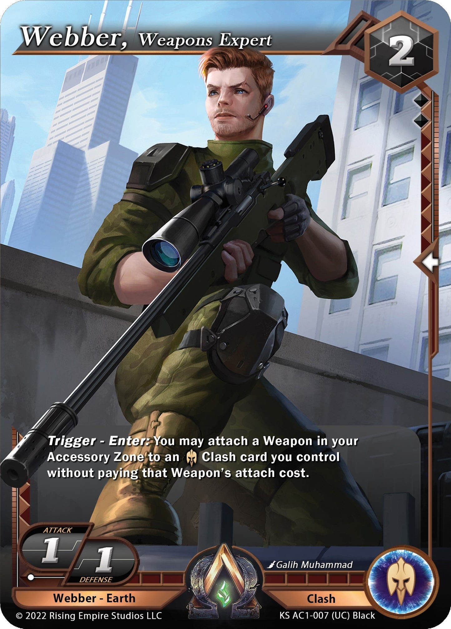 Webber Weapons Expert (1007) [KS AC1] - Alpha Clash Single