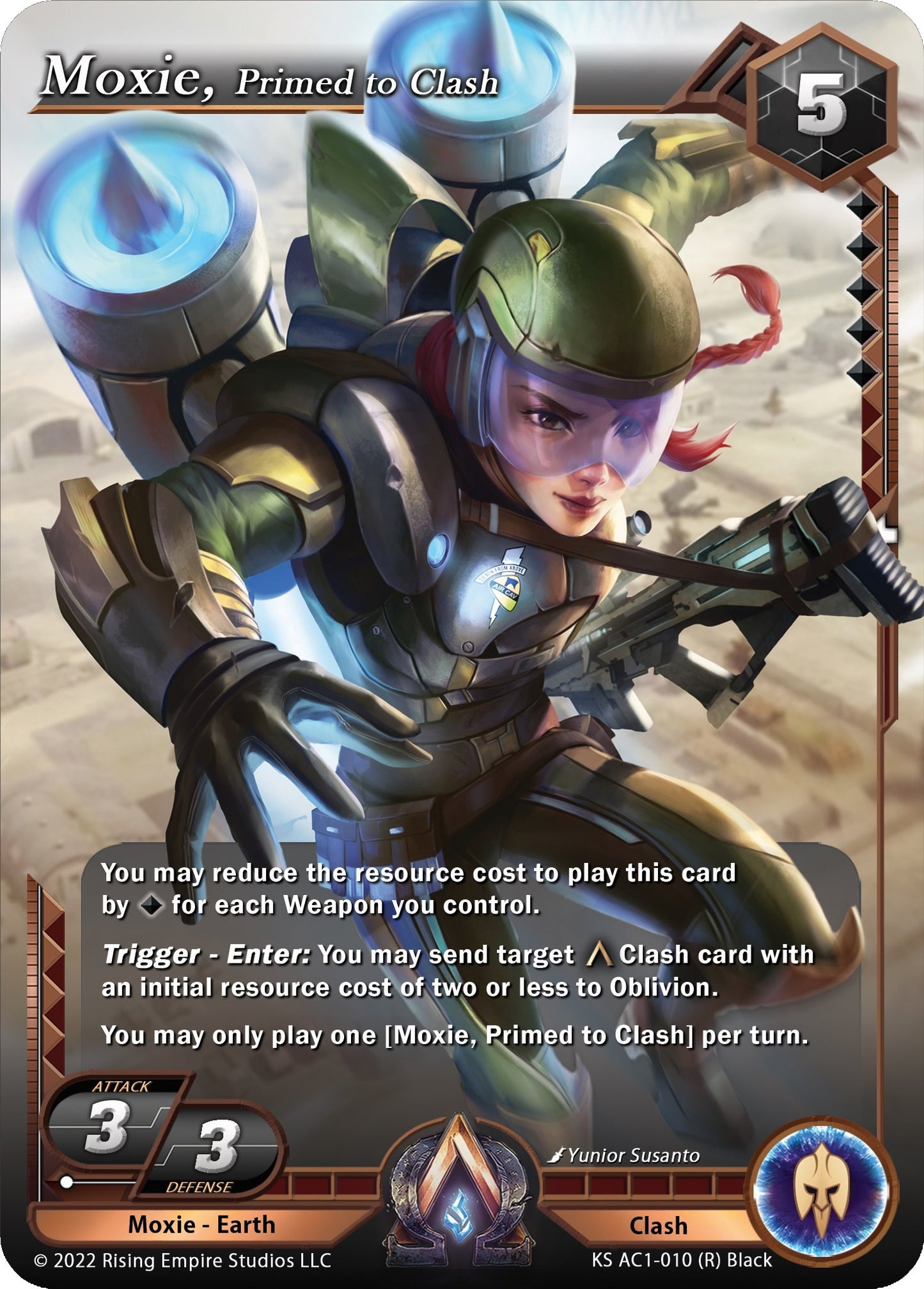 Moxie Primed to Clash (1010) [KS AC1] - Alpha Clash Single