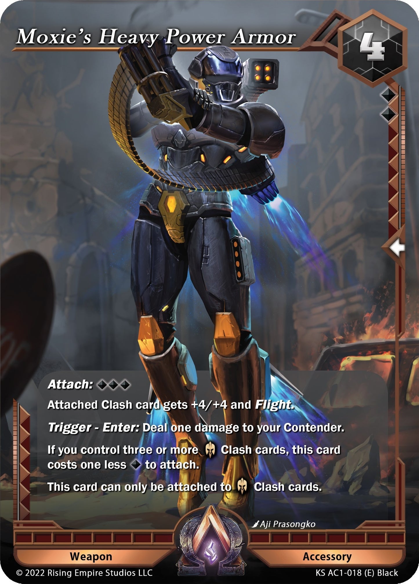 Moxie’s Heavy Power Armor (1018) [KS AC1] - Alpha Clash Single