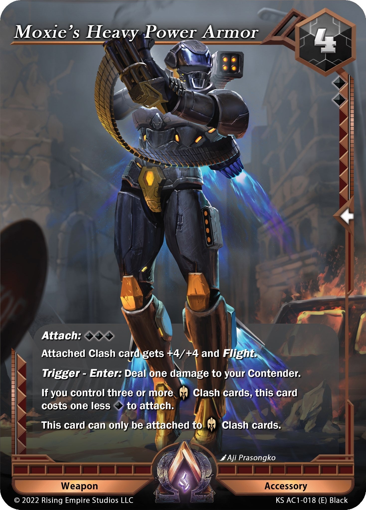Moxie’s Heavy Power Armor (1018) [KS AC1] - Alpha Clash Single