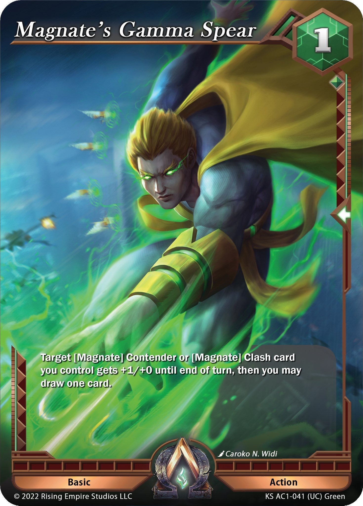 Magnate’s Gamma Spear (1041) [KS AC1] - Alpha Clash Single