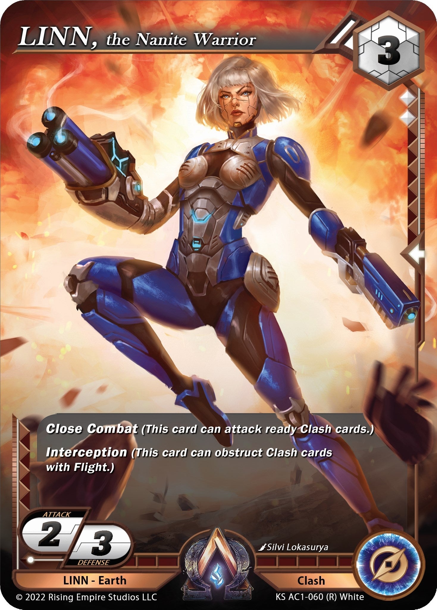 LINN the Nanite Warrior (1060) [KS AC1] - Alpha Clash Single
