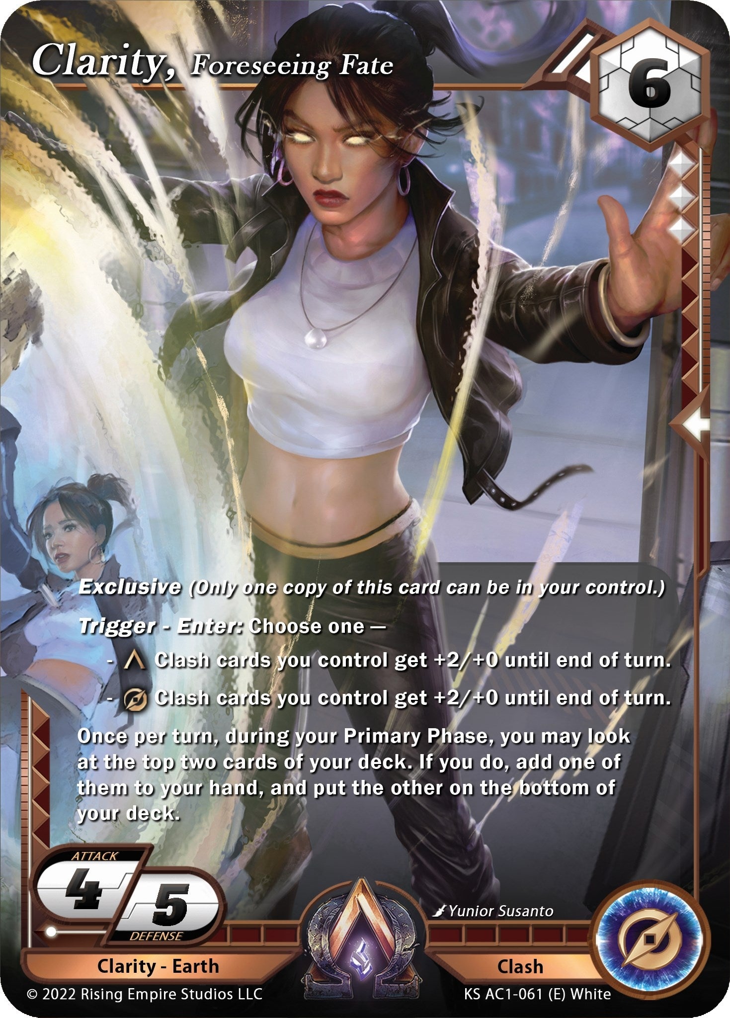 Clarity Foreseeing Fate (1061) [KS AC1] - Alpha Clash Single