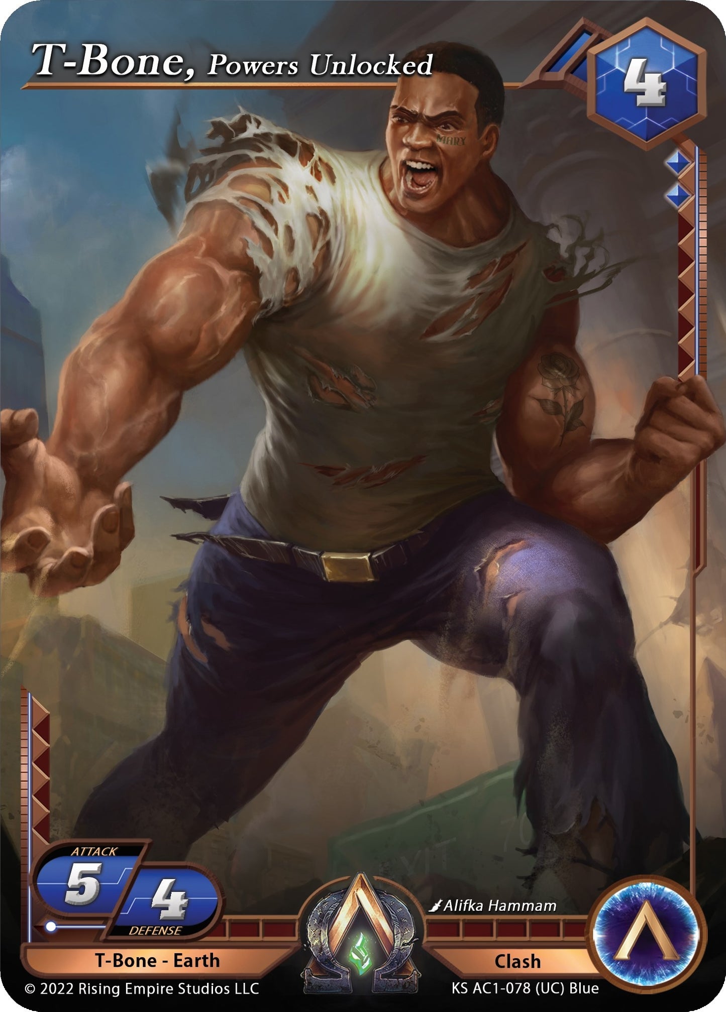 T-Bone Powers Unlocked (1078) [KS AC1] - Alpha Clash Single