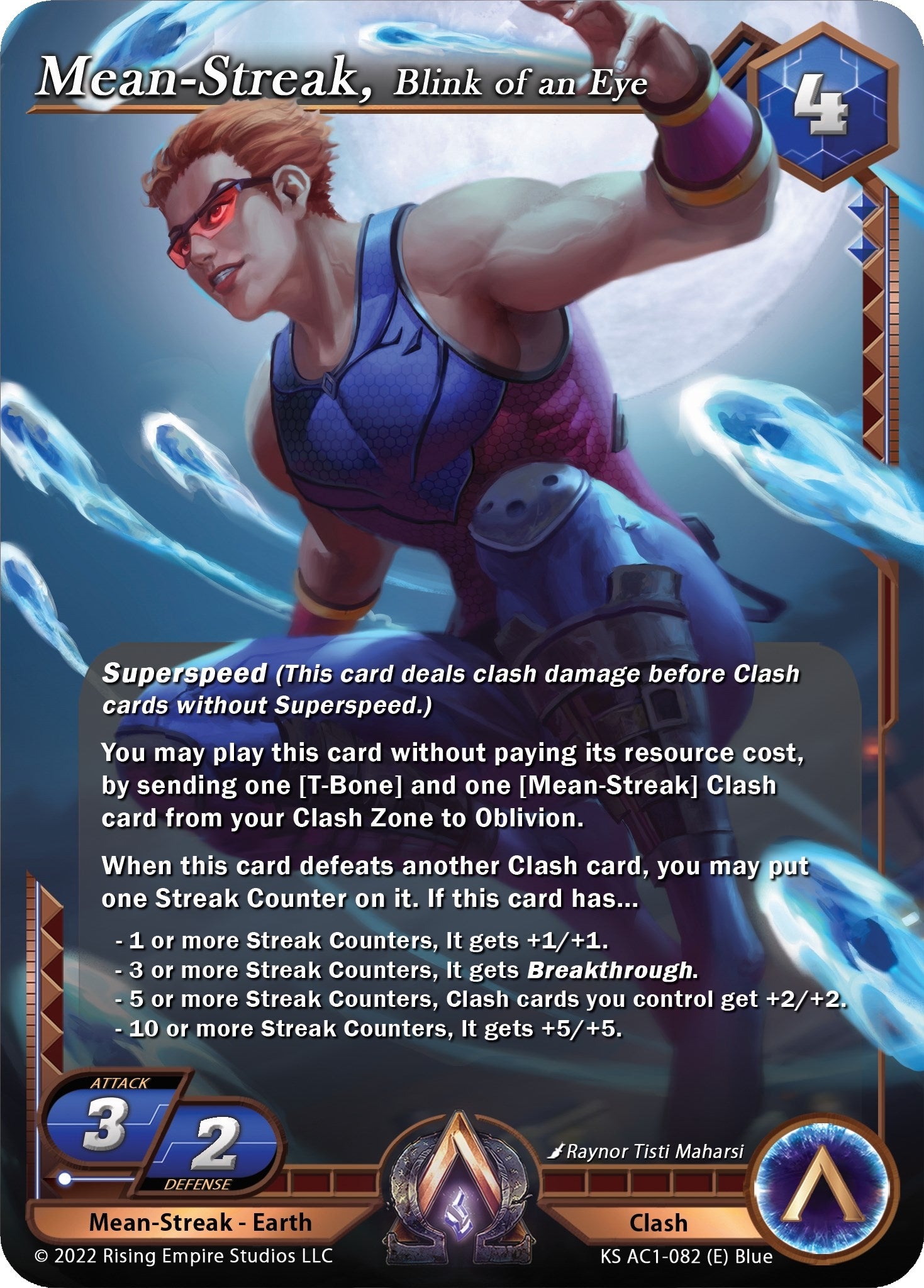 Mean-Streak Blink of an Eye (1082) [KS AC1] - Alpha Clash Single