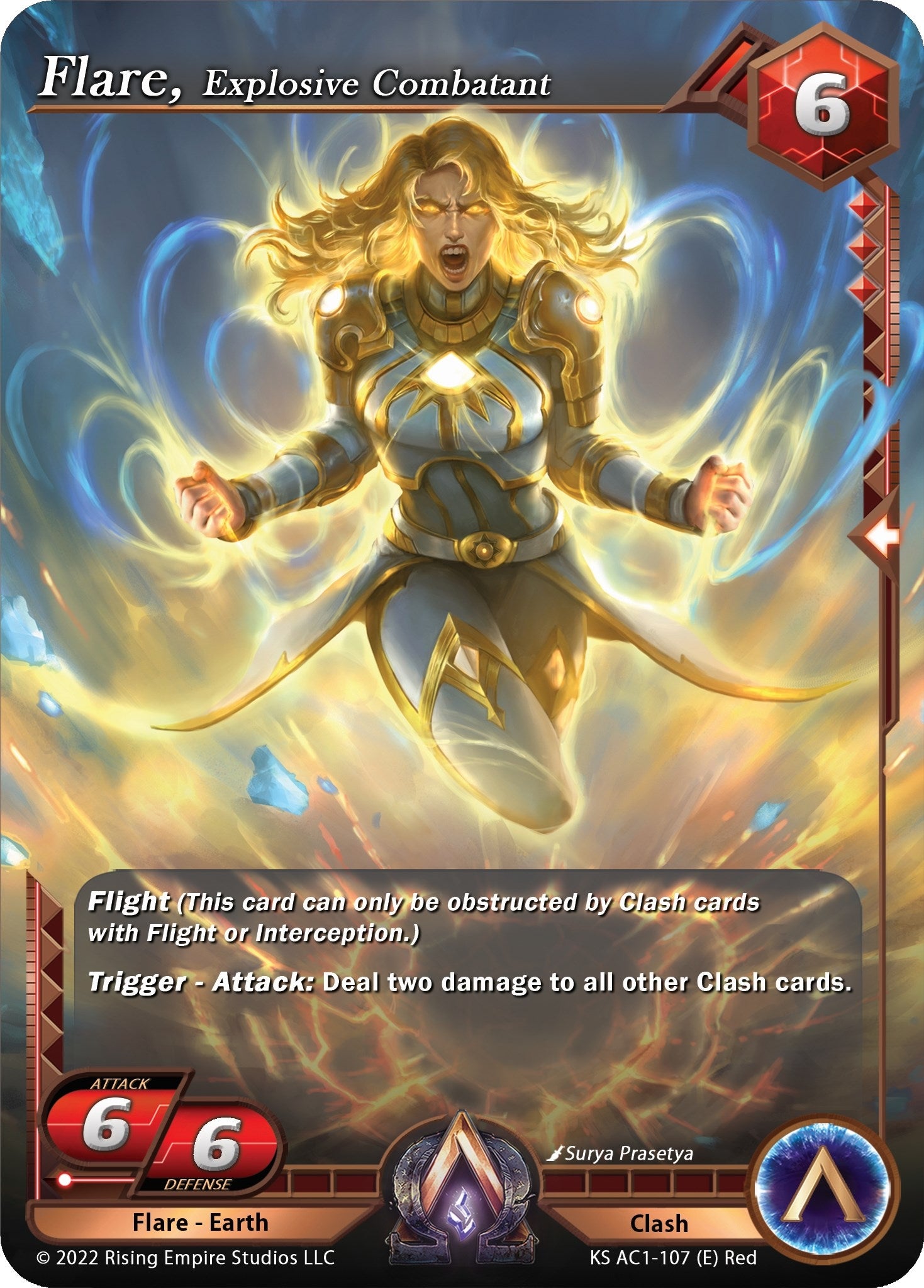 Flare Explosive Combatant (1107) [KS AC1] - Alpha Clash Single
