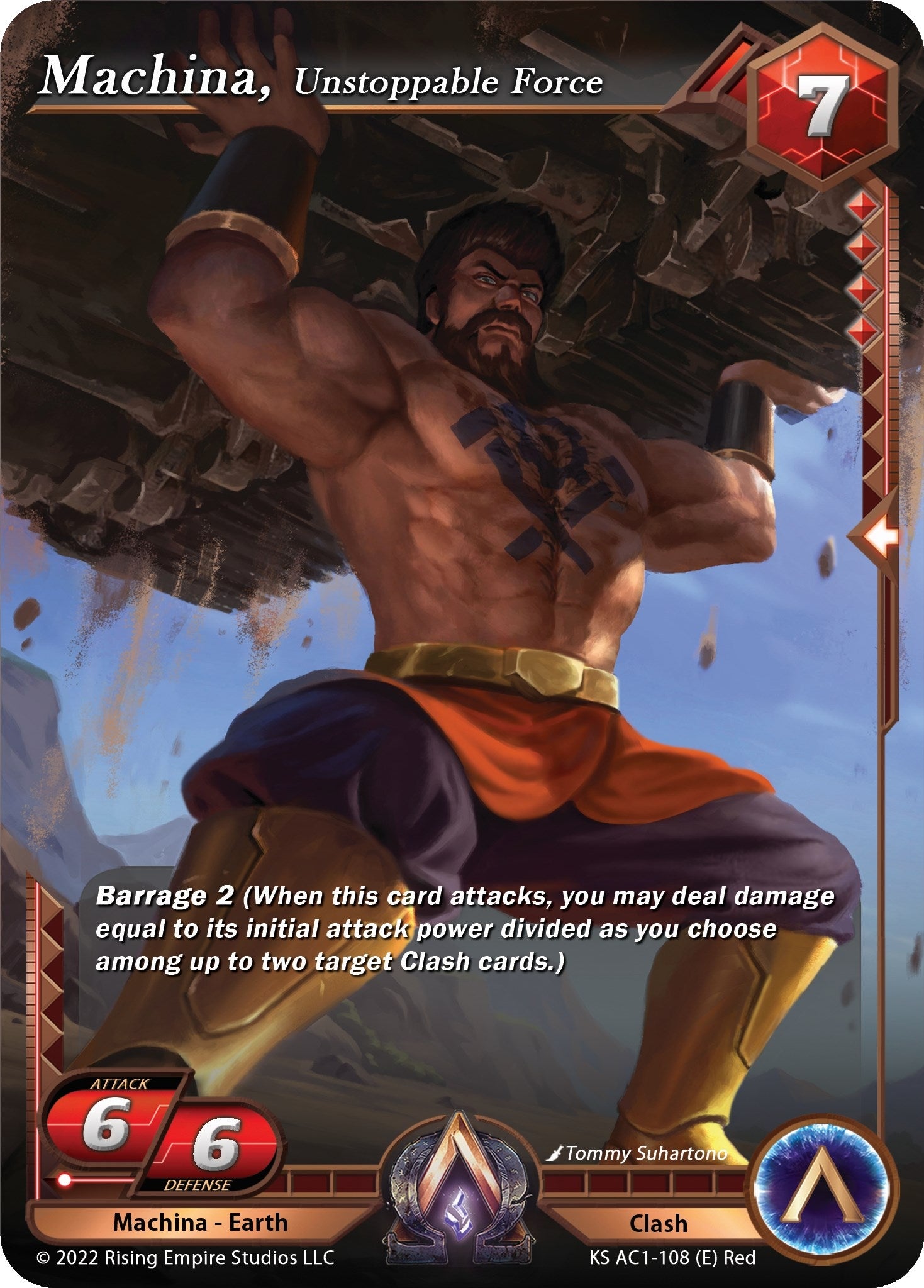 Machina Unstoppable Force (1108) [KS AC1] - Alpha Clash Single