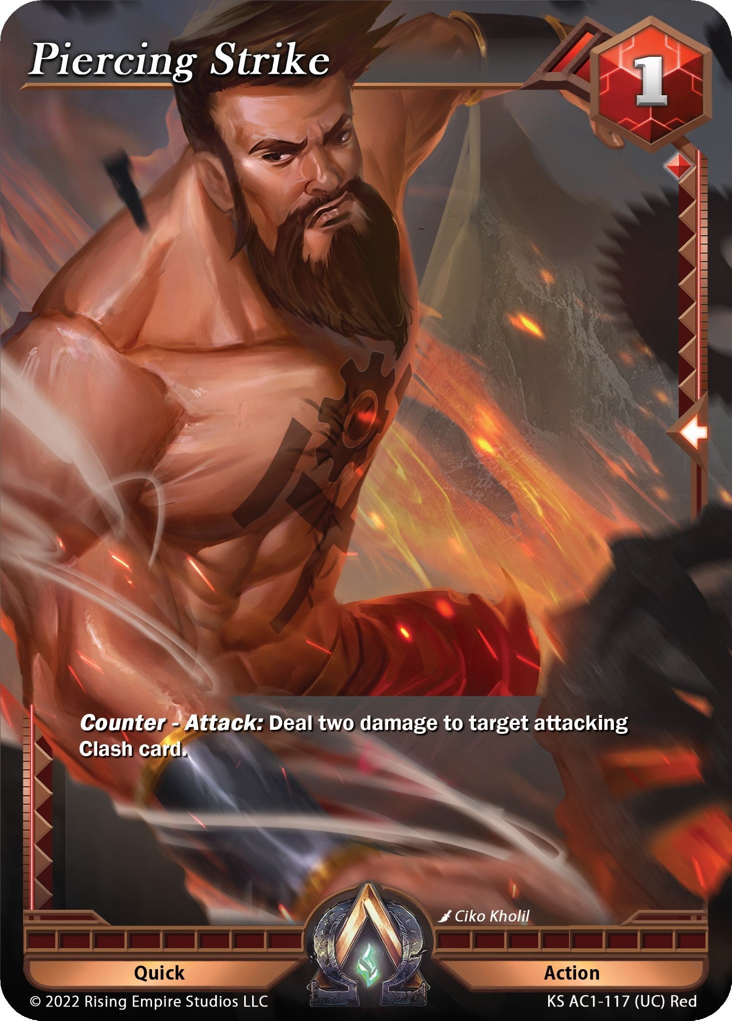 Piercing Strike (1117) [KS AC1] - Alpha Clash Single