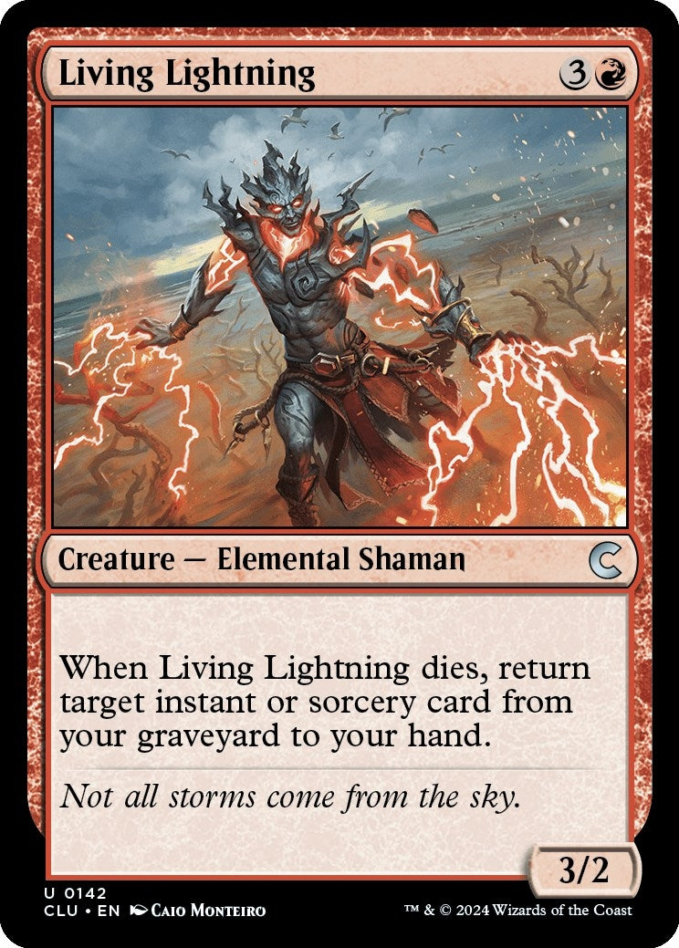 Living Lightning (142) [CLU] - MTG Single