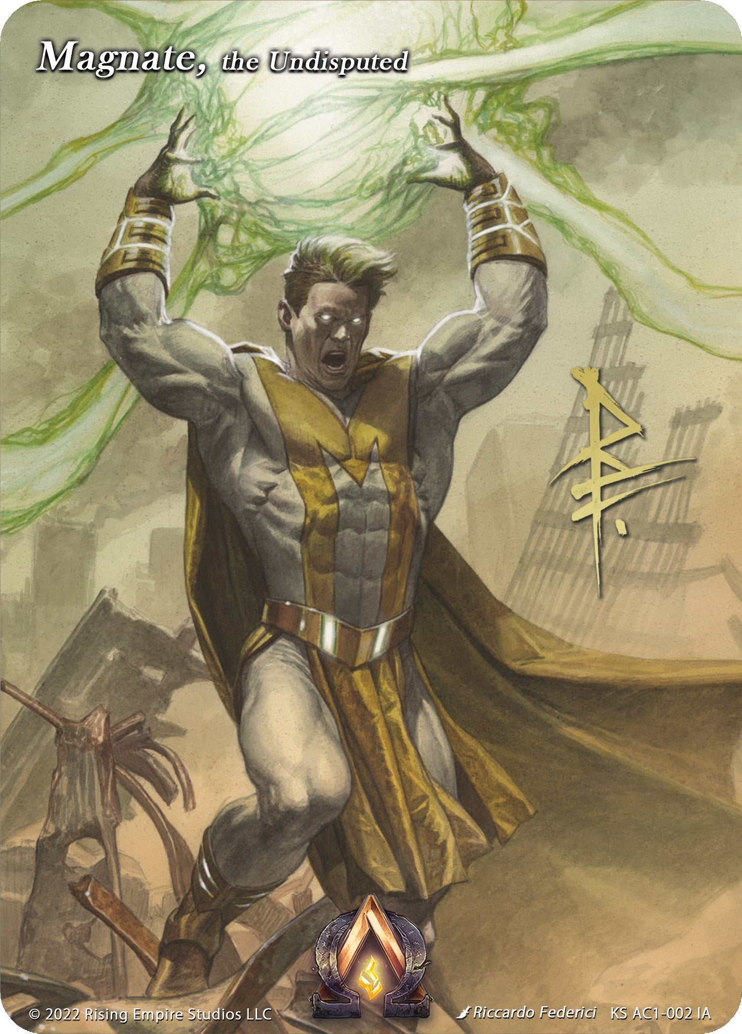 Magnate the Undisputed (Iconic Art) (1002) [KS AC1] - Alpha Clash Single