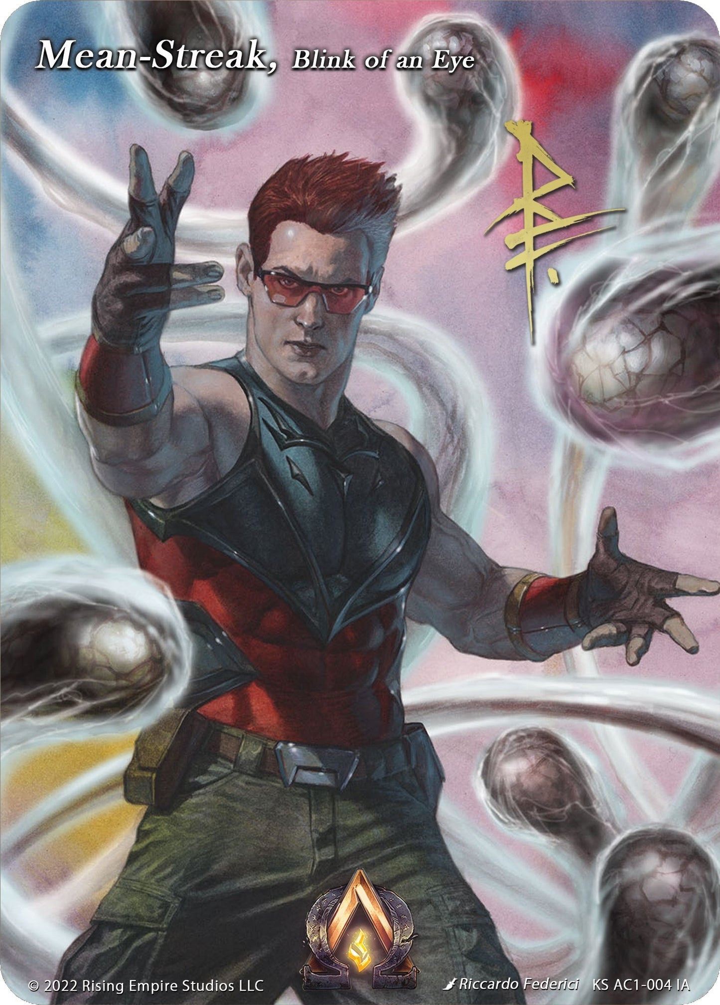 Mean-Streak Blinke of an Eye (Iconic Art) (1004) [KS AC1] - Alpha Clash Single