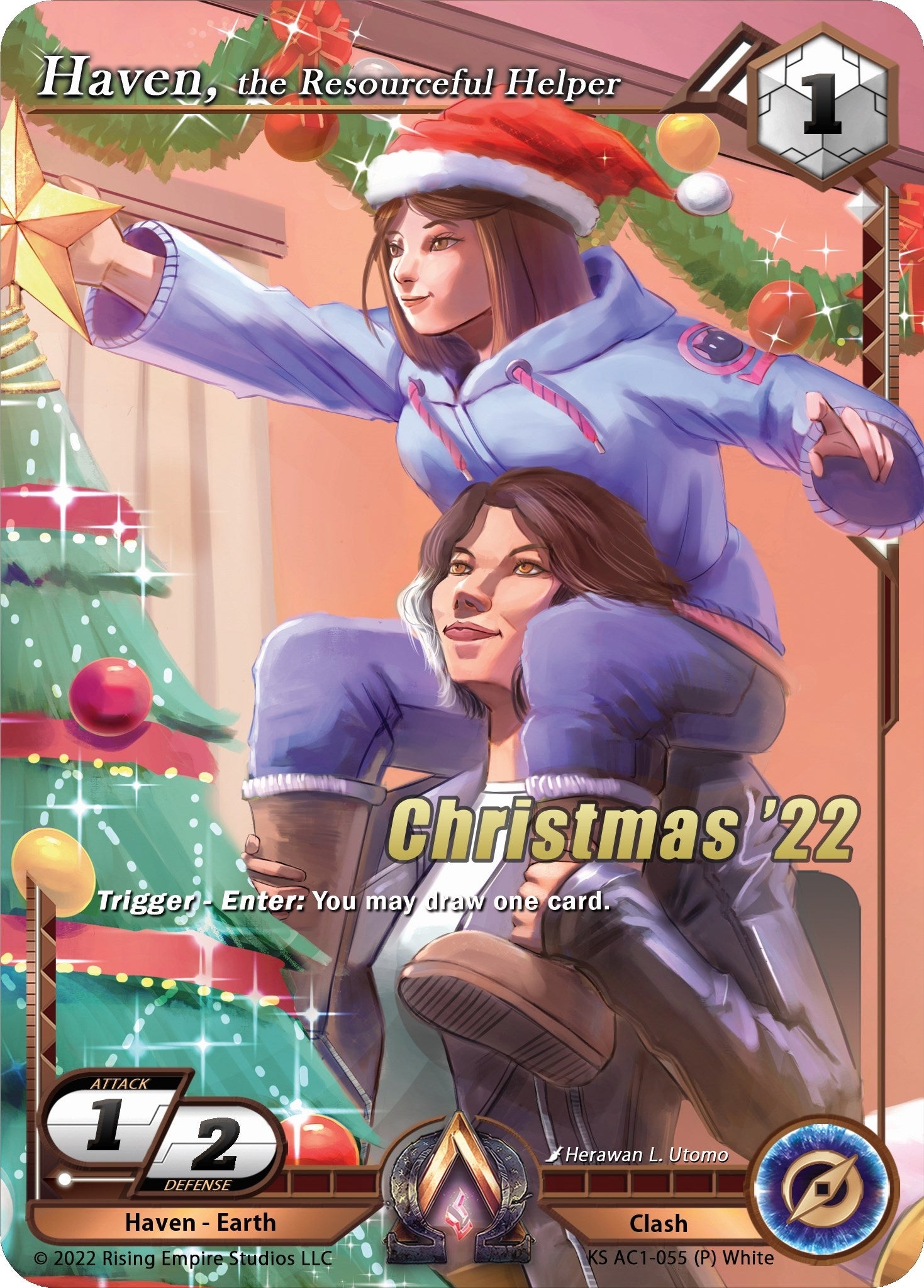 Haven the Resourceful Helper (Christmas Promo) (1055) [KS AC1] - Alpha Clash Single