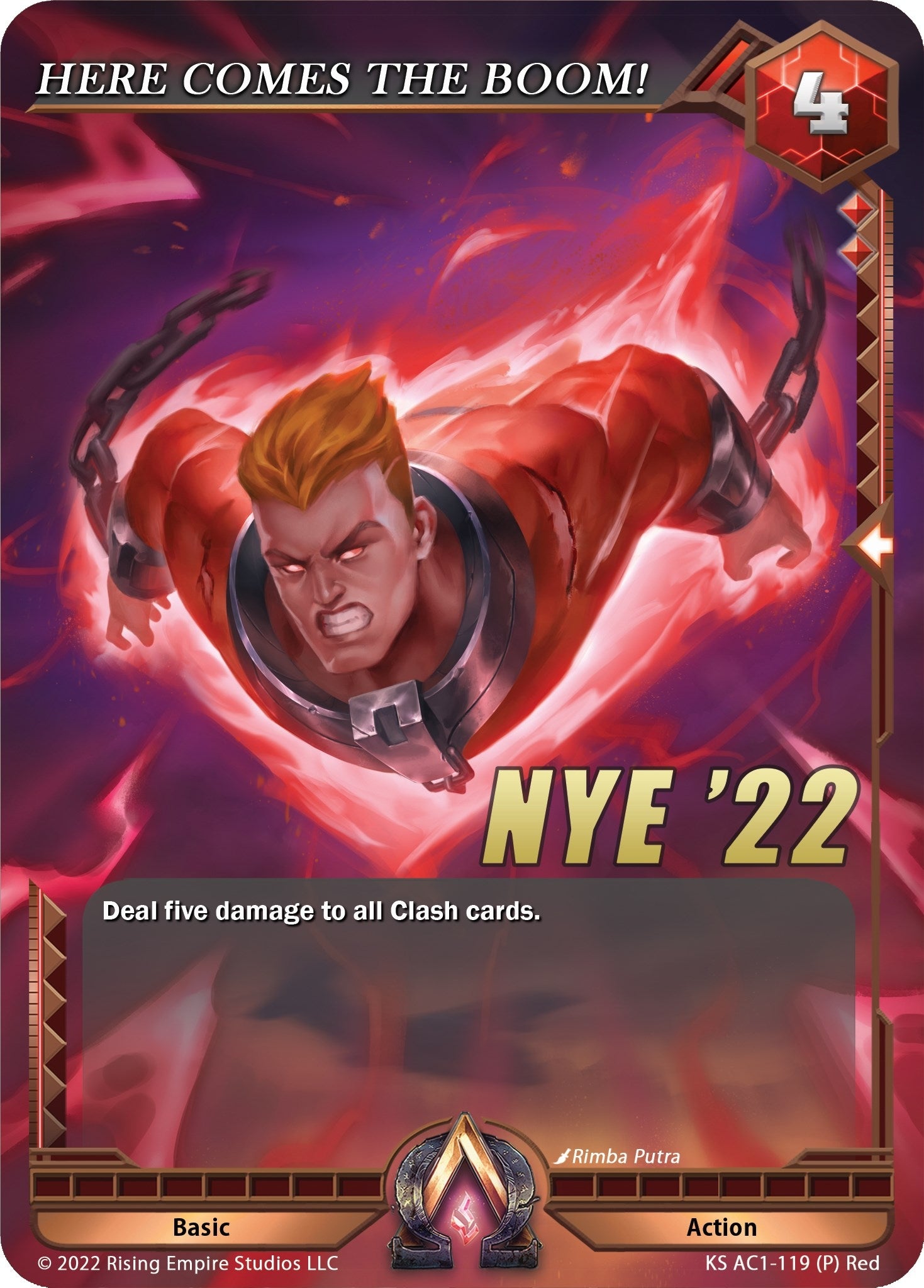 HERE COMES THE BOOM! (NYE Promo) (1119) [KS AC1] - Alpha Clash Single