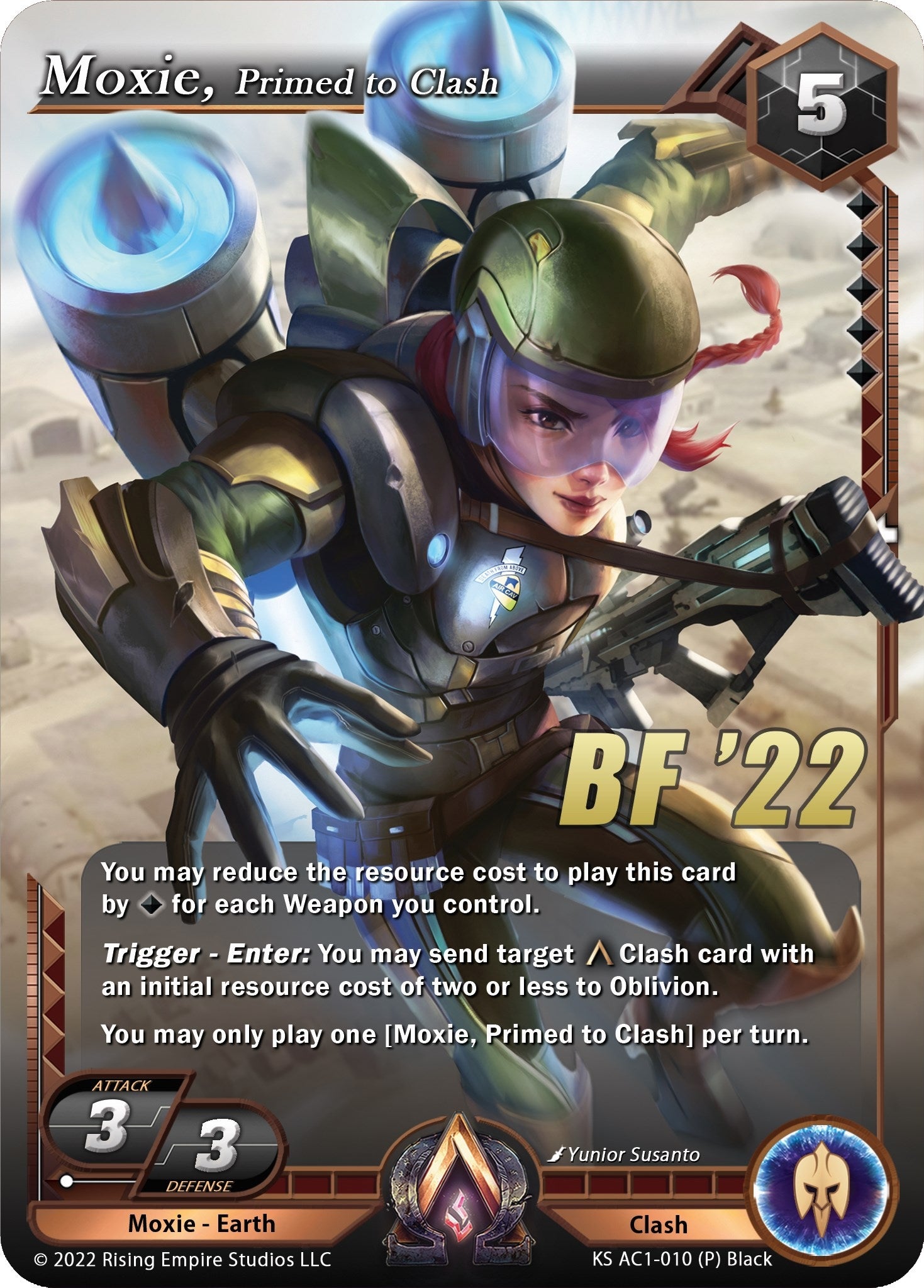 Moxie Primed to Clash (Black Friday Promo) (1010) [KS AC1] - Alpha Clash Single