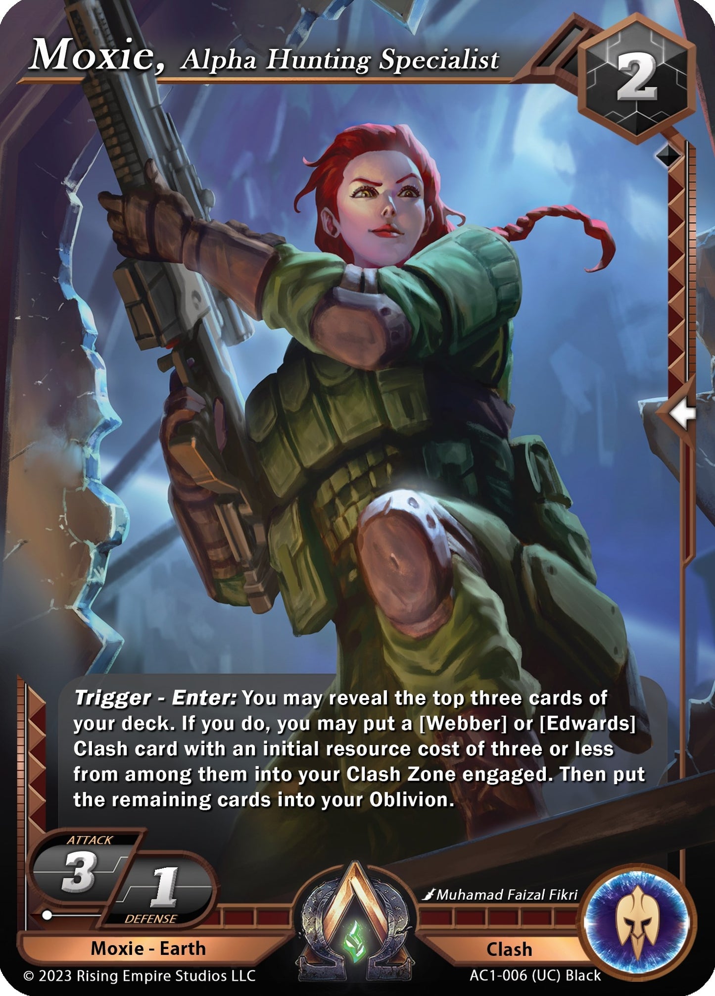 Moxie Alpha Hunting Specialist (1006) [AC1] - Alpha Clash Single