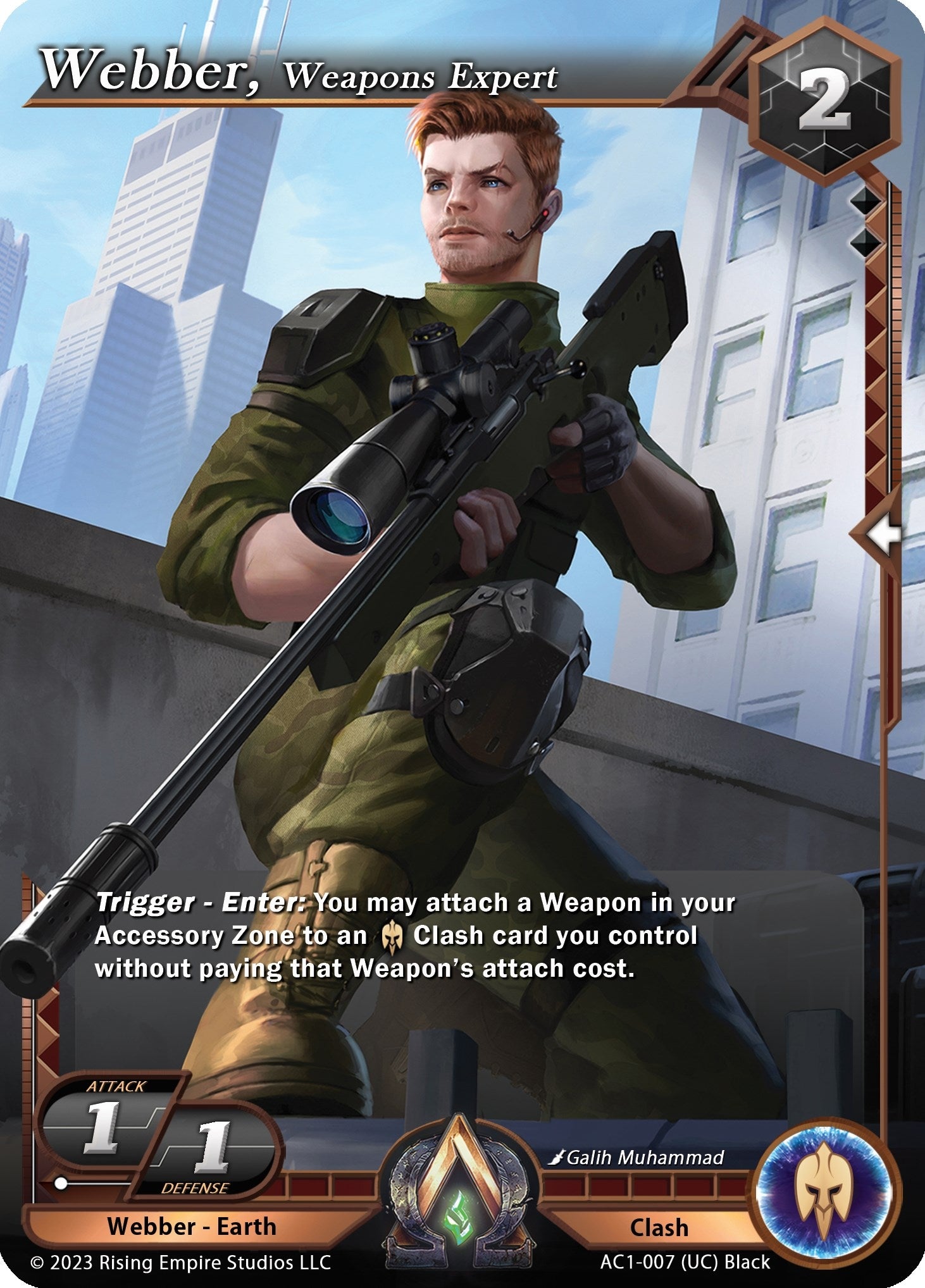 Webber Weapons Expert (1007) [AC1] - Alpha Clash Single