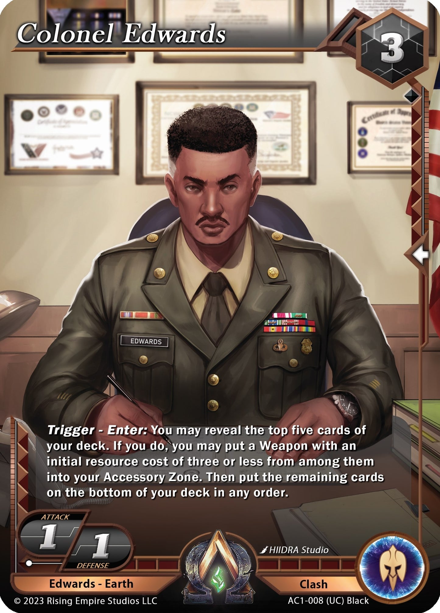 Colonel Edwards (1008) [AC1] - Alpha Clash Single
