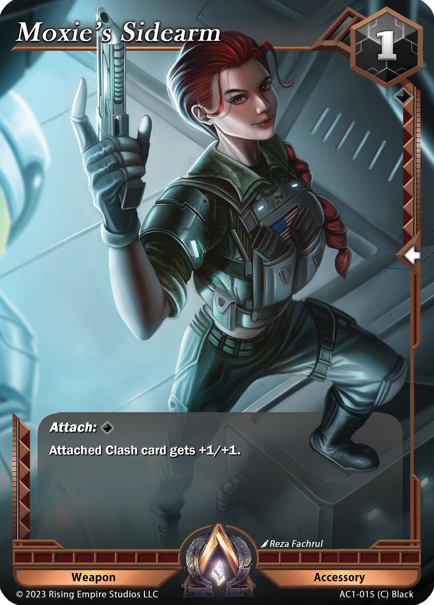 Moxie’s Sidearm (1015) [AC1] - Alpha Clash Single