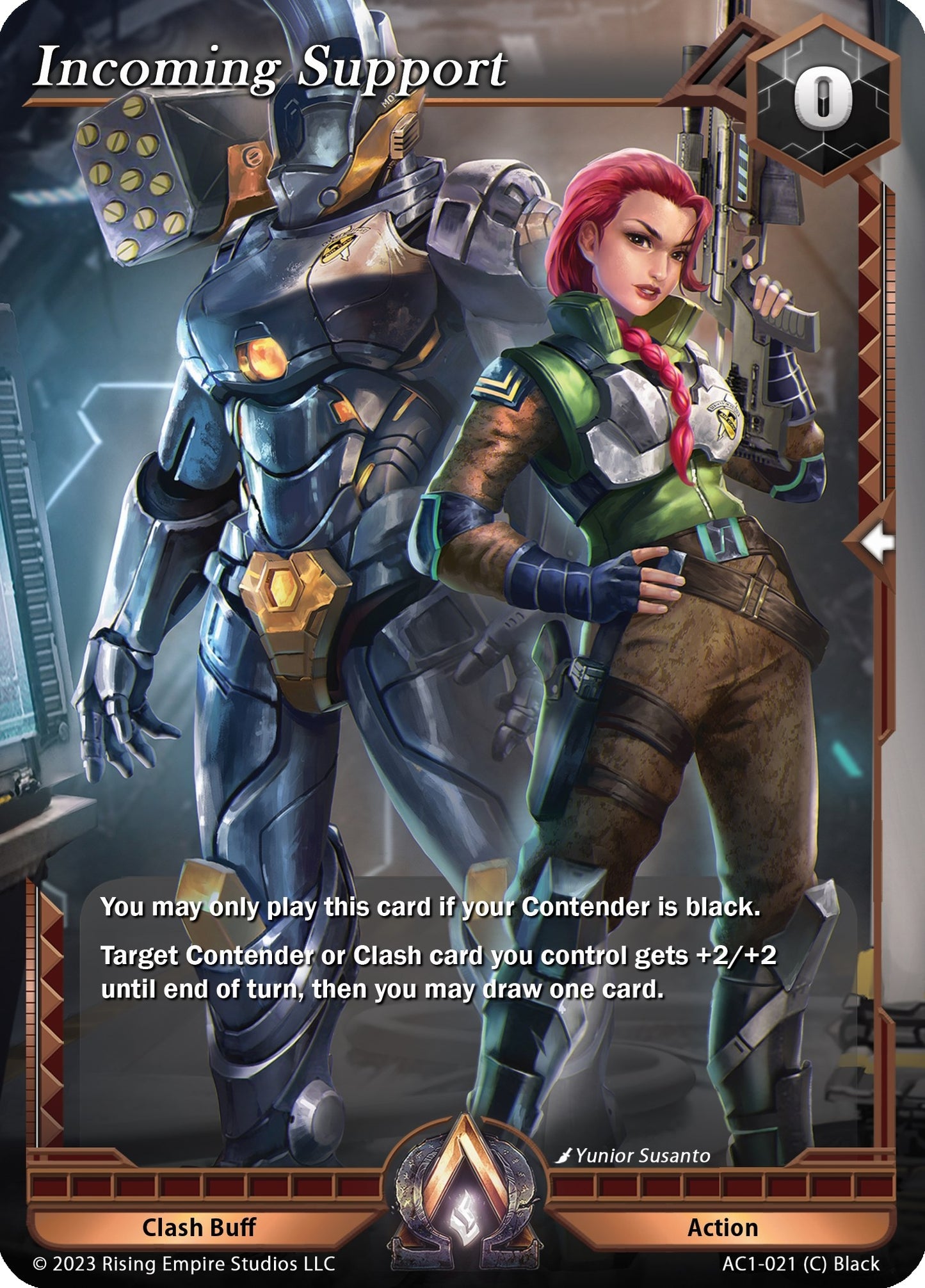 Incoming Support (1021) [AC1] - Alpha Clash Single