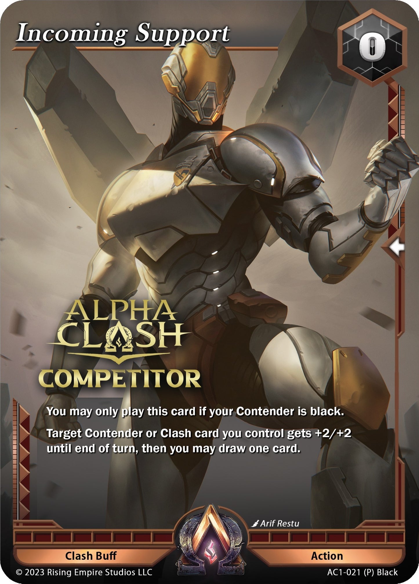 Incoming Support (Competitor) (1021) [AC1] - Alpha Clash Single