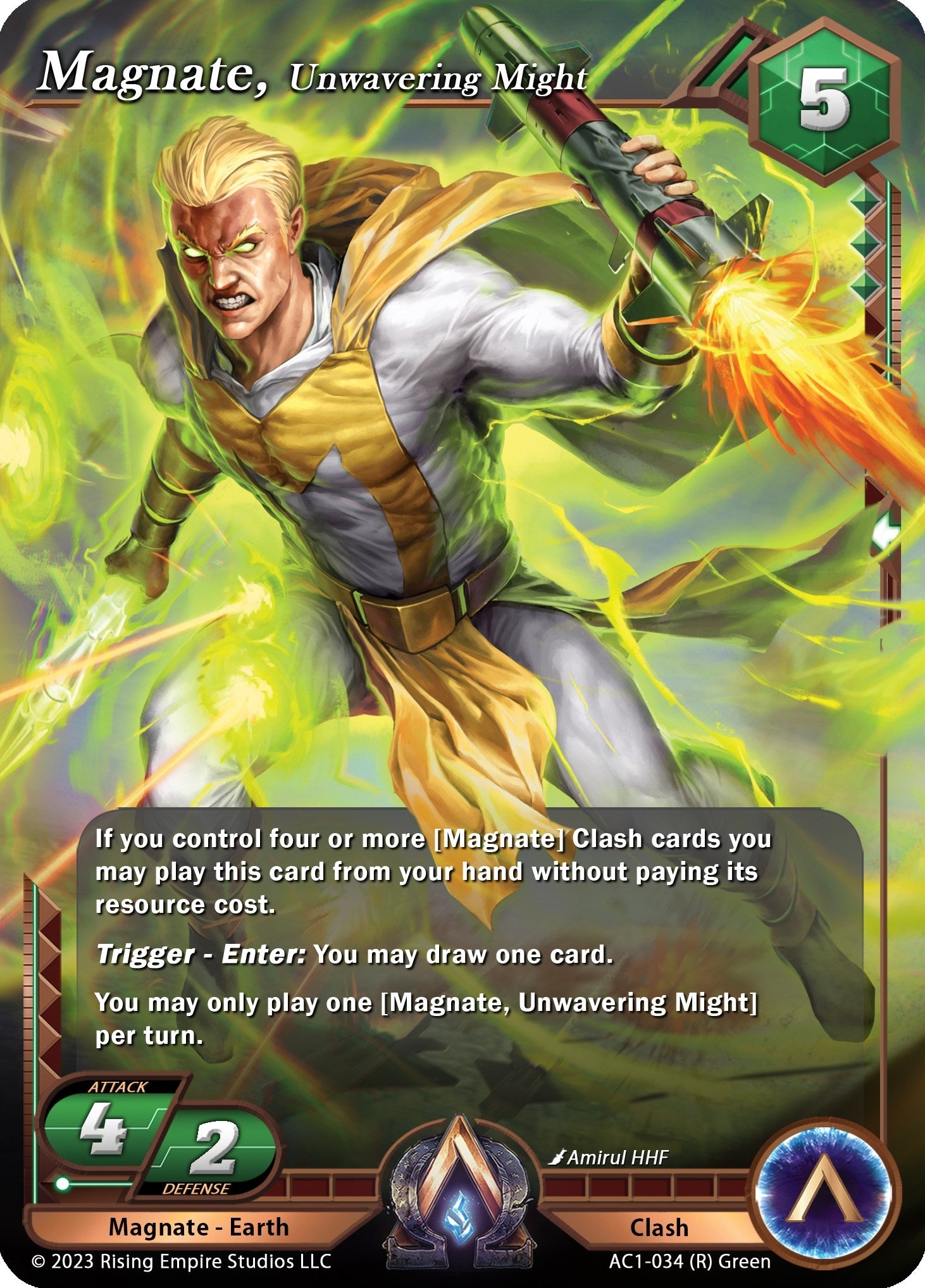 Magnate Unwavering might (1034) [AC1] - Alpha Clash Single